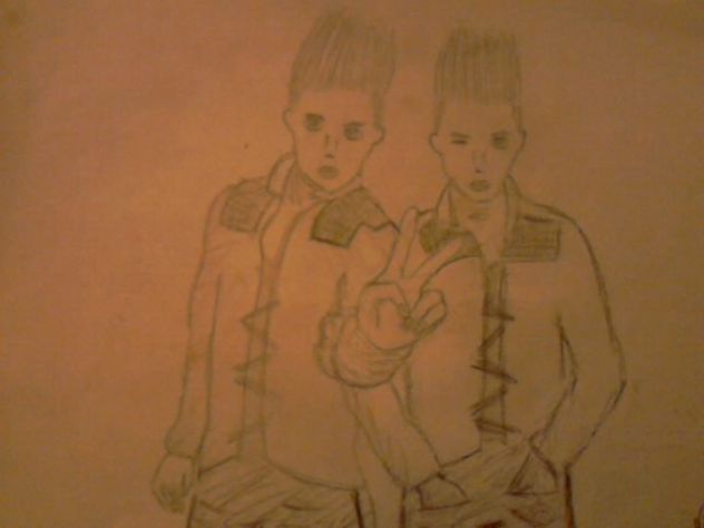 My drawing-Because i love them! [JEDWARD]